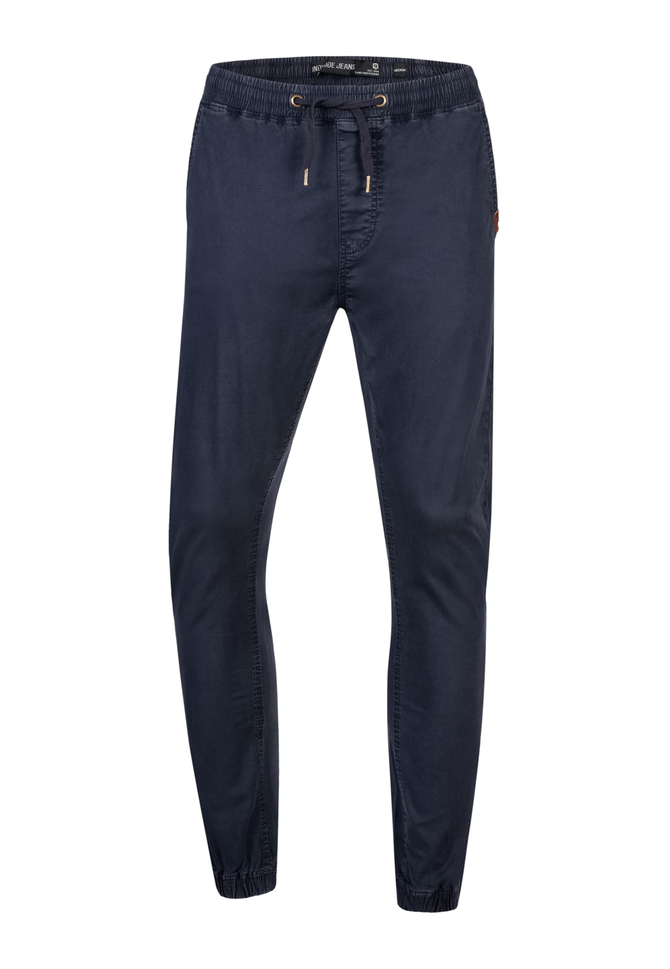 Pantalon 'Fields' INDICODE JEANS en bleu : devant