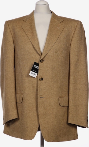 Ermenegildo Zegna Suit Jacket in M in Brown: front