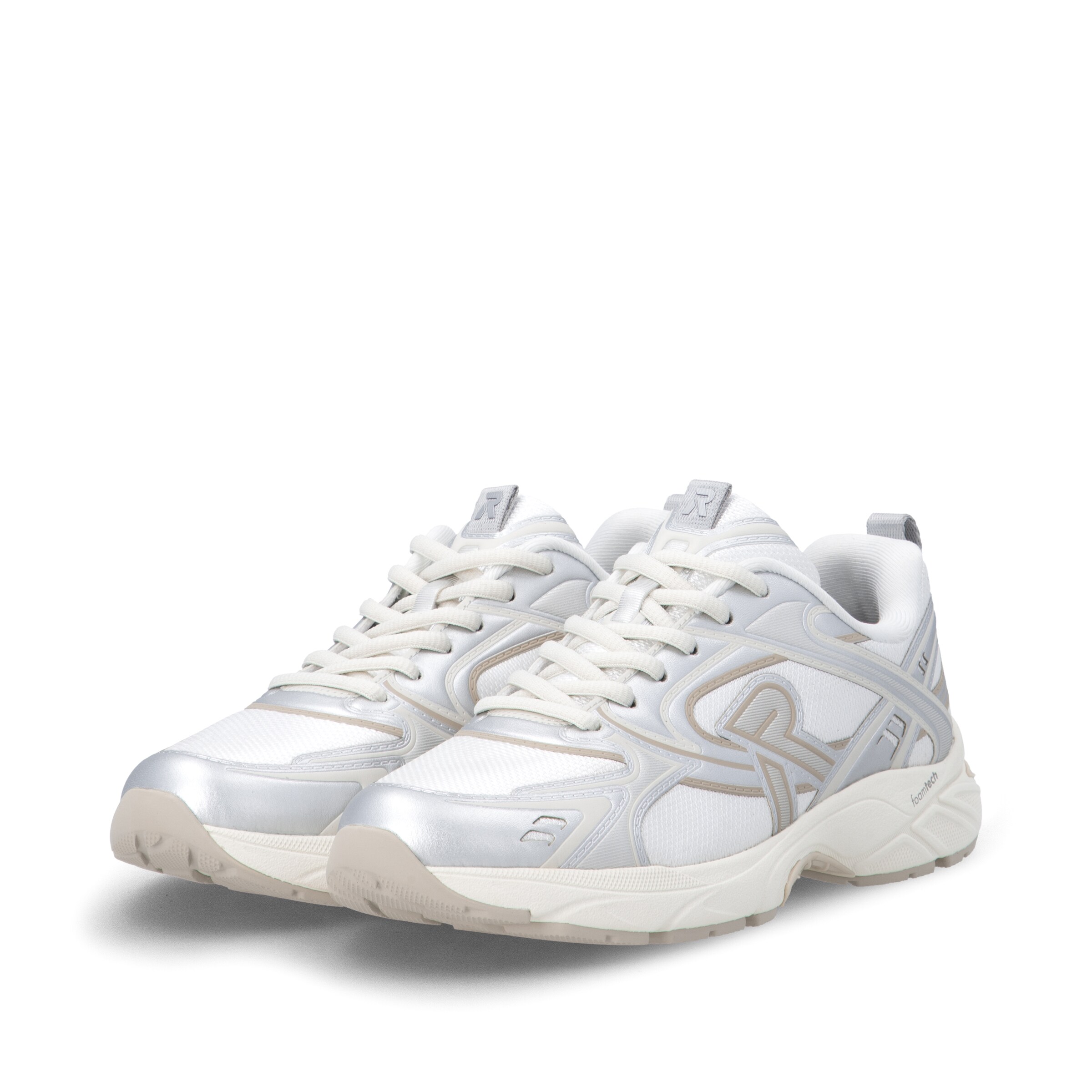 Baskets basses 'Camden' Rieker en blanc