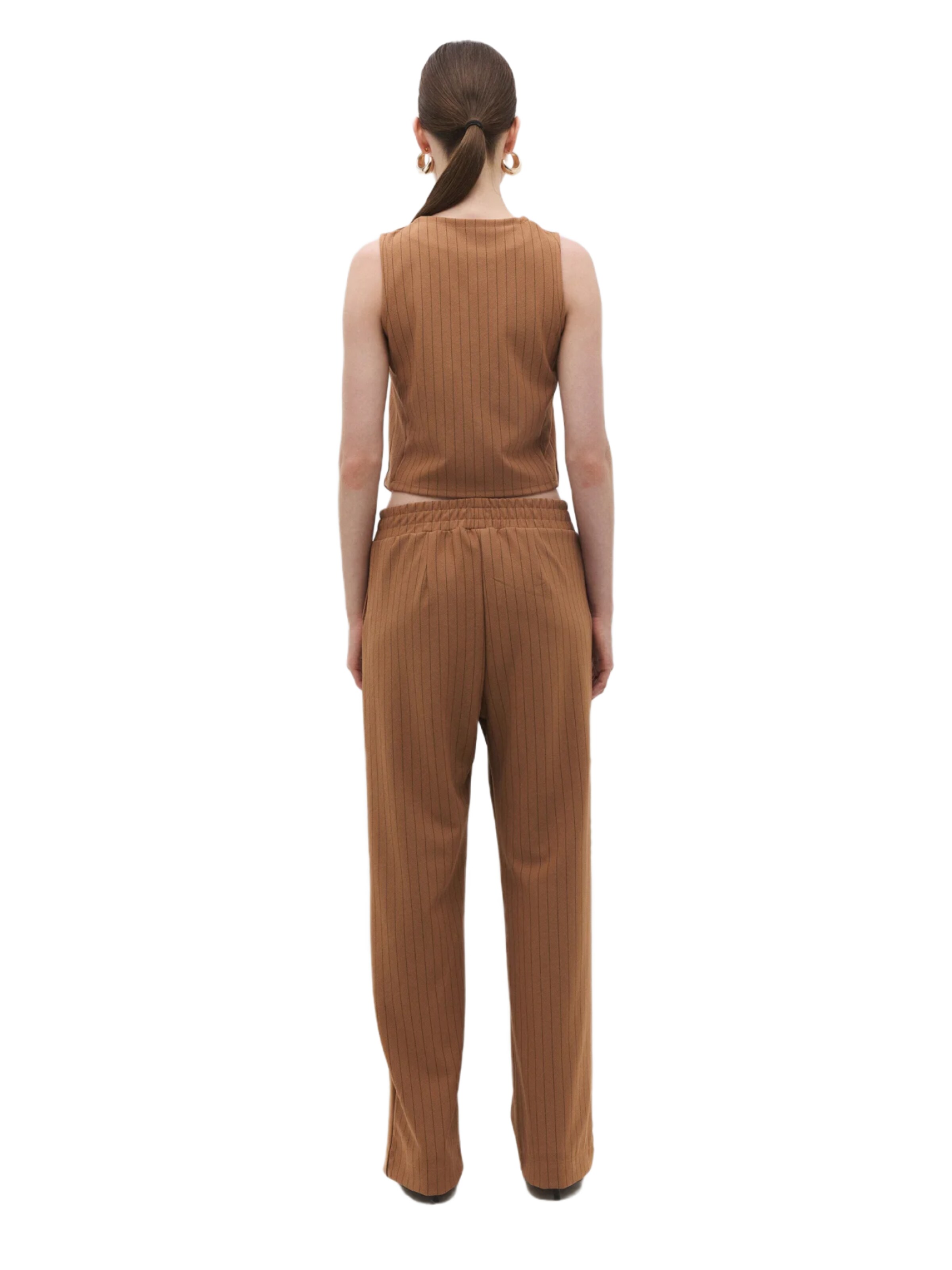 No Matter What Loosefit Broek in Bruin