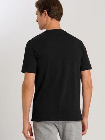 Hanro T-Shirt ' Living Shirts ' in Schwarz