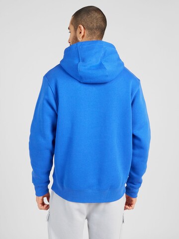 mėlyna Nike Sportswear Megztinis be užsegimo 'Club Fleece'