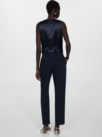 Regular Pantalon à plis 'BOREAL' MANGO en bleu