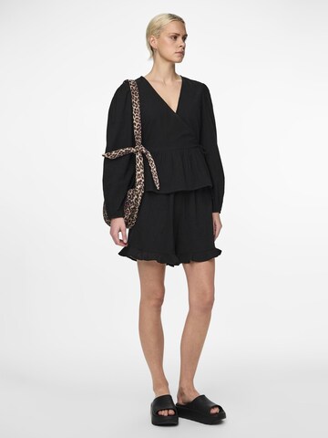 PIECES Bluse 'Milla' in Schwarz