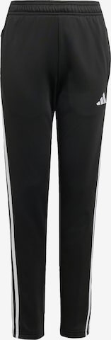 ADIDAS PERFORMANCE - Pantalón deportivo 'Tiro 25 Essentials' en negro: frente