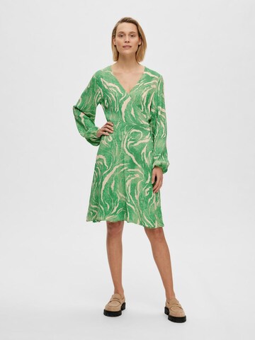 SELECTED FEMME Kleit, värv roheline