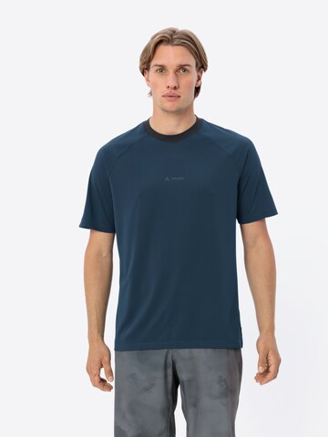 VAUDE Performance shirt 'Loamer ' in Blue: front