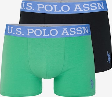 U.S. POLO ASSN. Boxer shorts in Green: front