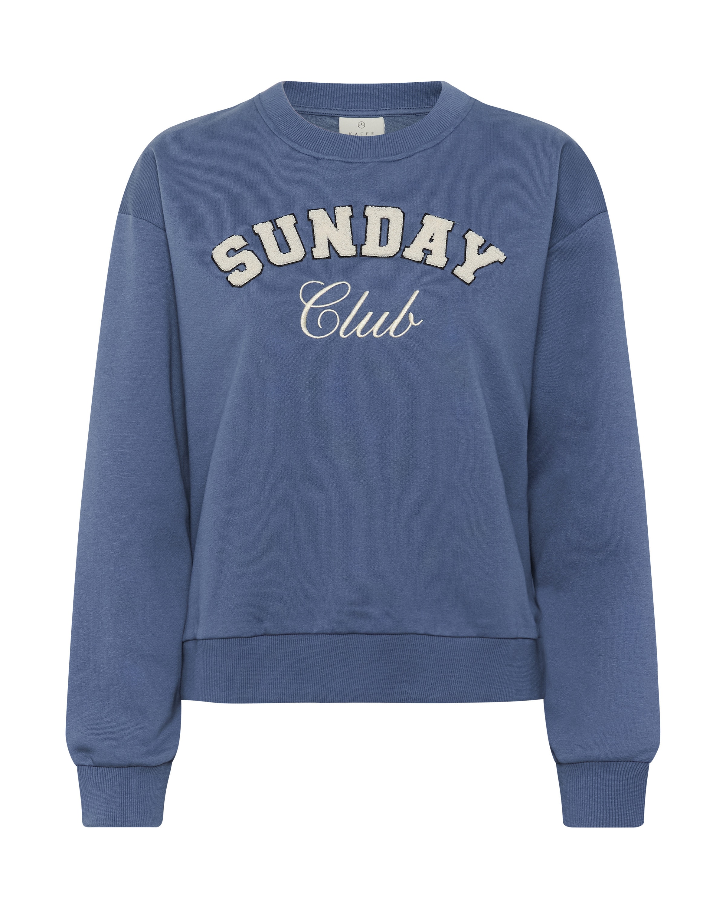 Kaffe Sweatshirt &#x27;KAElenora&#x27; in Blauw: voorkant