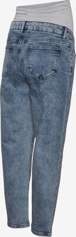 MAMALICIOUS Regular Jeans 'Olivia' in Blauw