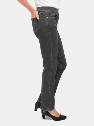 Goldner Regular Jeans 'Louisa' in Grau