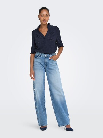 ONLY Bluse 'ONLZiggy' in Blau