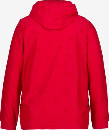 Sweat-shirt Ulla Popken en rouge