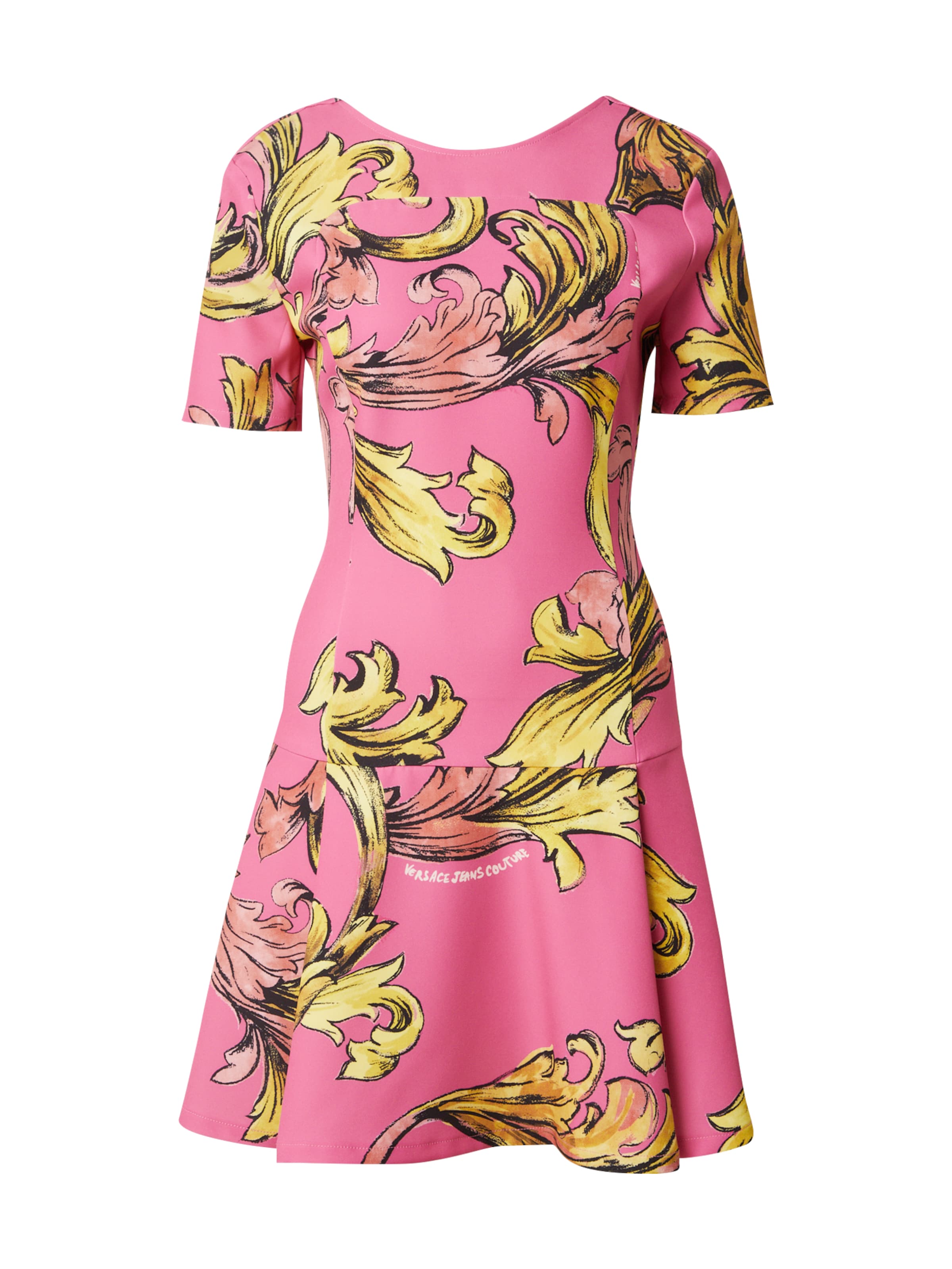 Versace Jeans Couture Φόρεμα σε ροζ: μπροστά