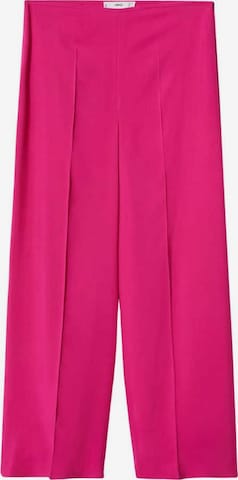 MANGO Spodnie 'Tina' w kolorze różowy: przód