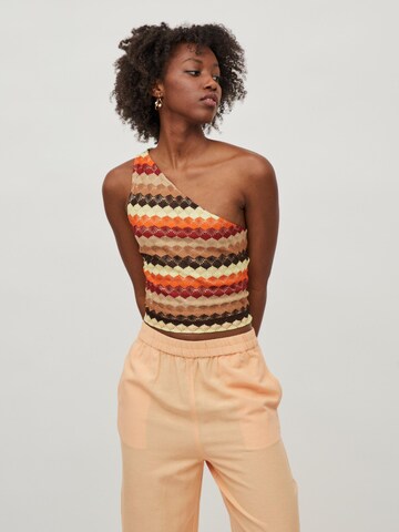 Vila Petite Knitted Top 'Joe' in Mixed colors: front