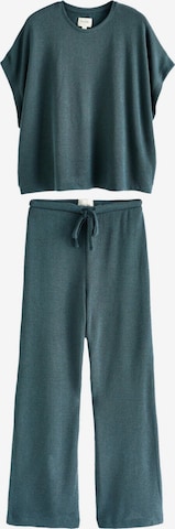 Next Pyžamo – zelená: přední strana