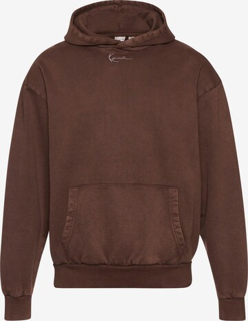 Karl Kani - Sweatshirt em castanho: frente