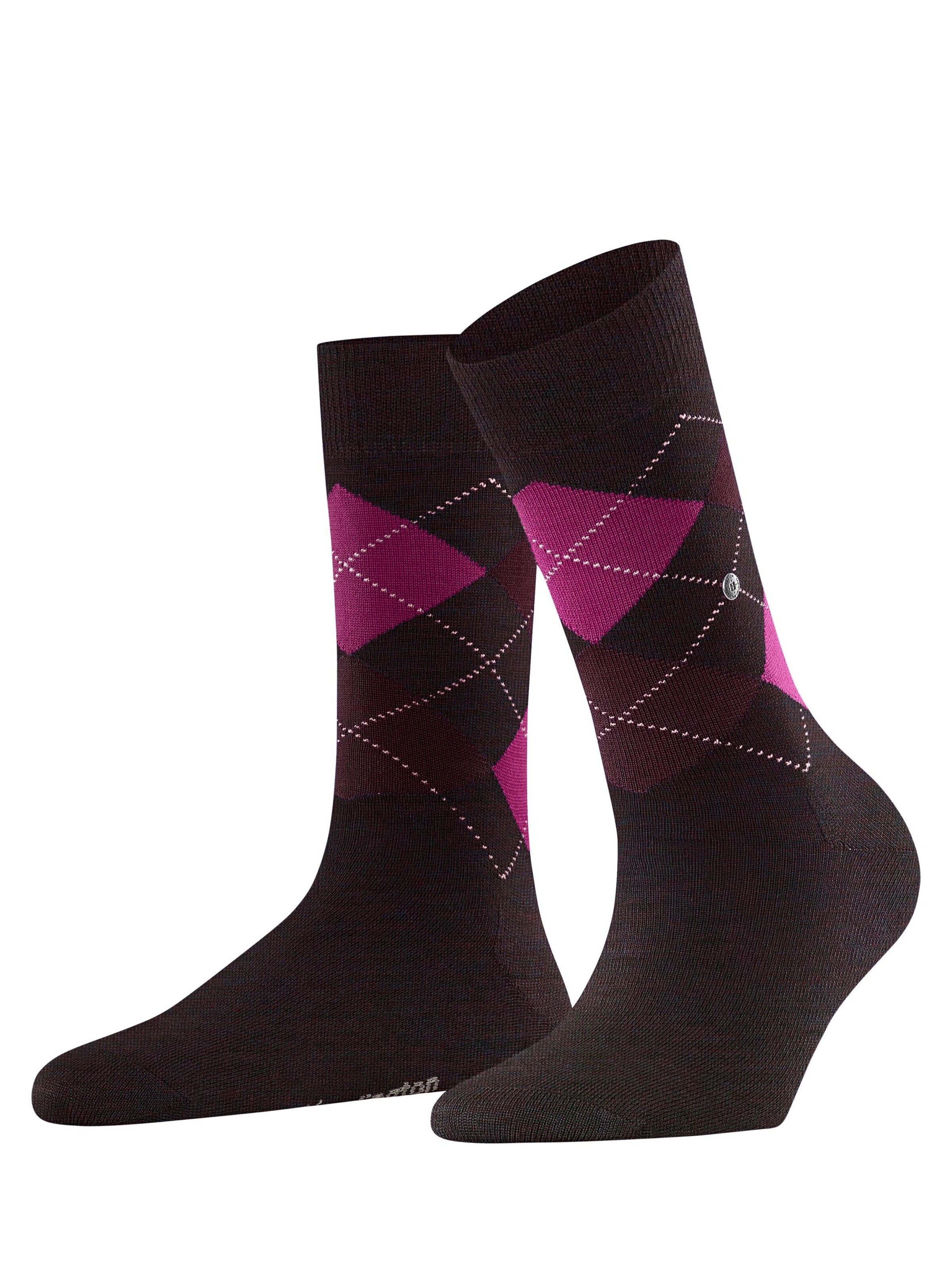 BURLINGTON Socks 'Melange Marylebone' in Red: front