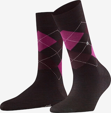 BURLINGTON Socks 'Melange Marylebone' in Red: front