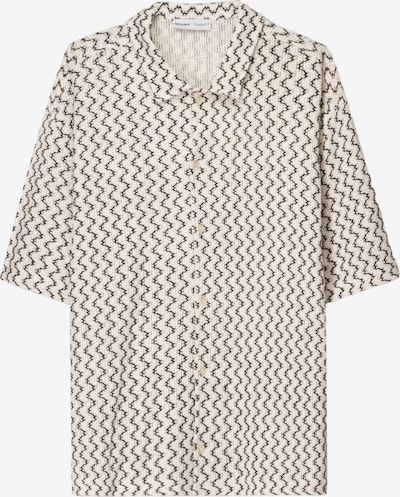 Bershka Paita värissä ecru / musta, Tuotenäkymä