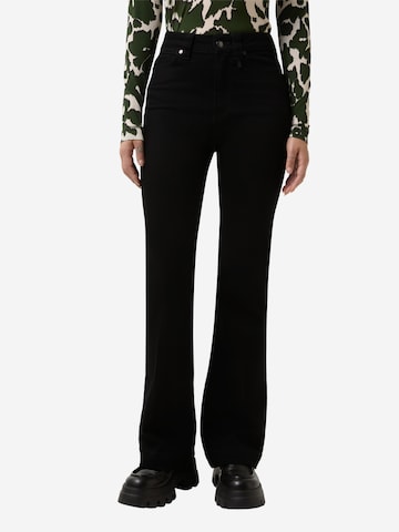 BOGNER Flared Jeans 'Julie' in Schwarz: Vorderseite