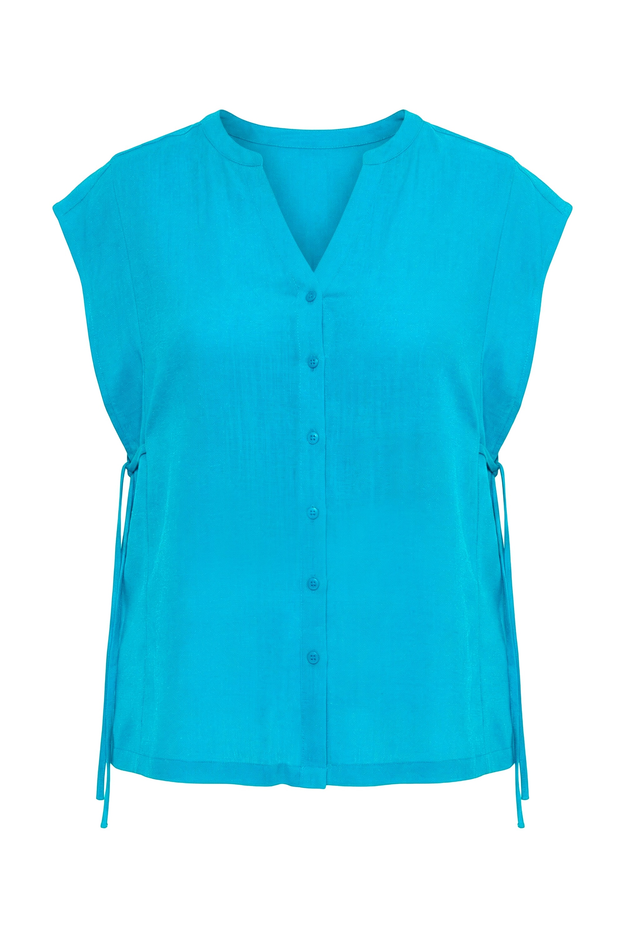 Ulla Popken Blouse in Blue: front