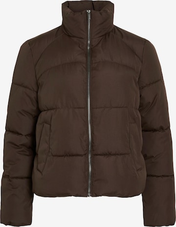 VILA Демисезонная куртка 'VIKarla' в Коричневый: спереди