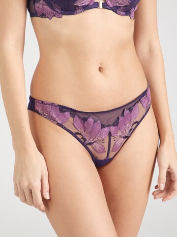 ETAM String 'EXALTEE' in Blau: Vorderseite