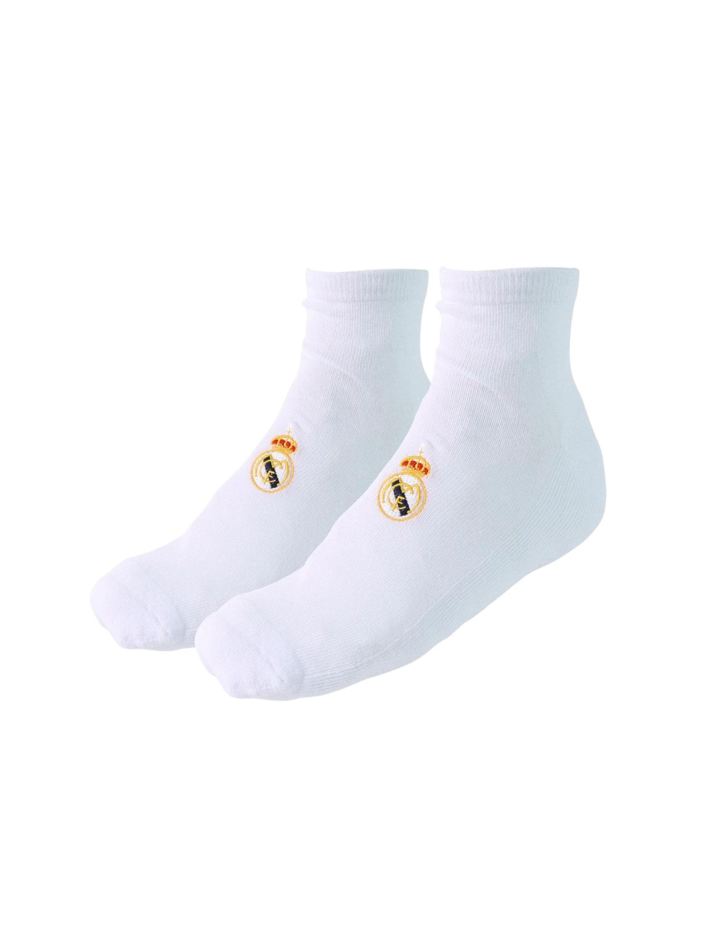 Chaussettes 'Socken 2er-Pack – Real Madrid' Cerdá en blanc