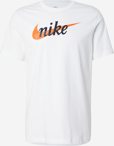 XS dydžio Marškinėliai iš Nike Sportswear, spalva – tamsiai oranžinė / juoda / balta, Prekių apžvalga