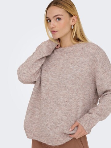 ONLY Pullover 'ONLAzu' in Beige