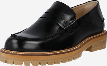 ANGULUS - Sapato Slip-on em preto: frente