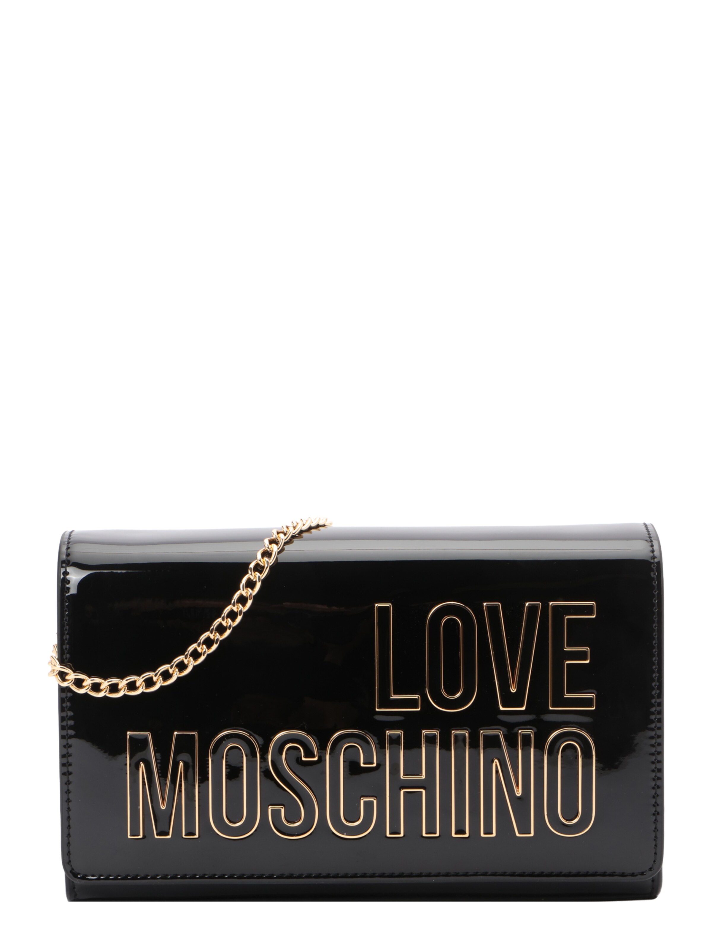 juoda Love Moschino Rankinė su ilgu dirželiu 'Smart Daily': priekis