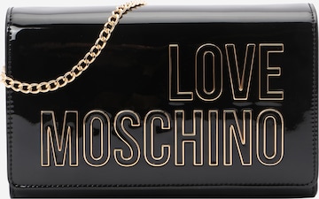 juoda Love Moschino Rankinė su ilgu dirželiu 'Smart Daily': priekis