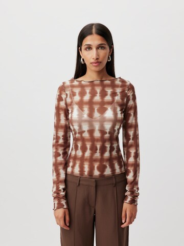 LeGer by Lena Gercke Shirt 'Kate' in Brown: front