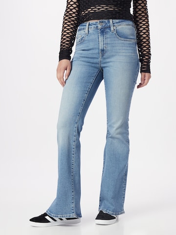 LEVI'S ® Flared Jeans '726' in Blauw: voorkant