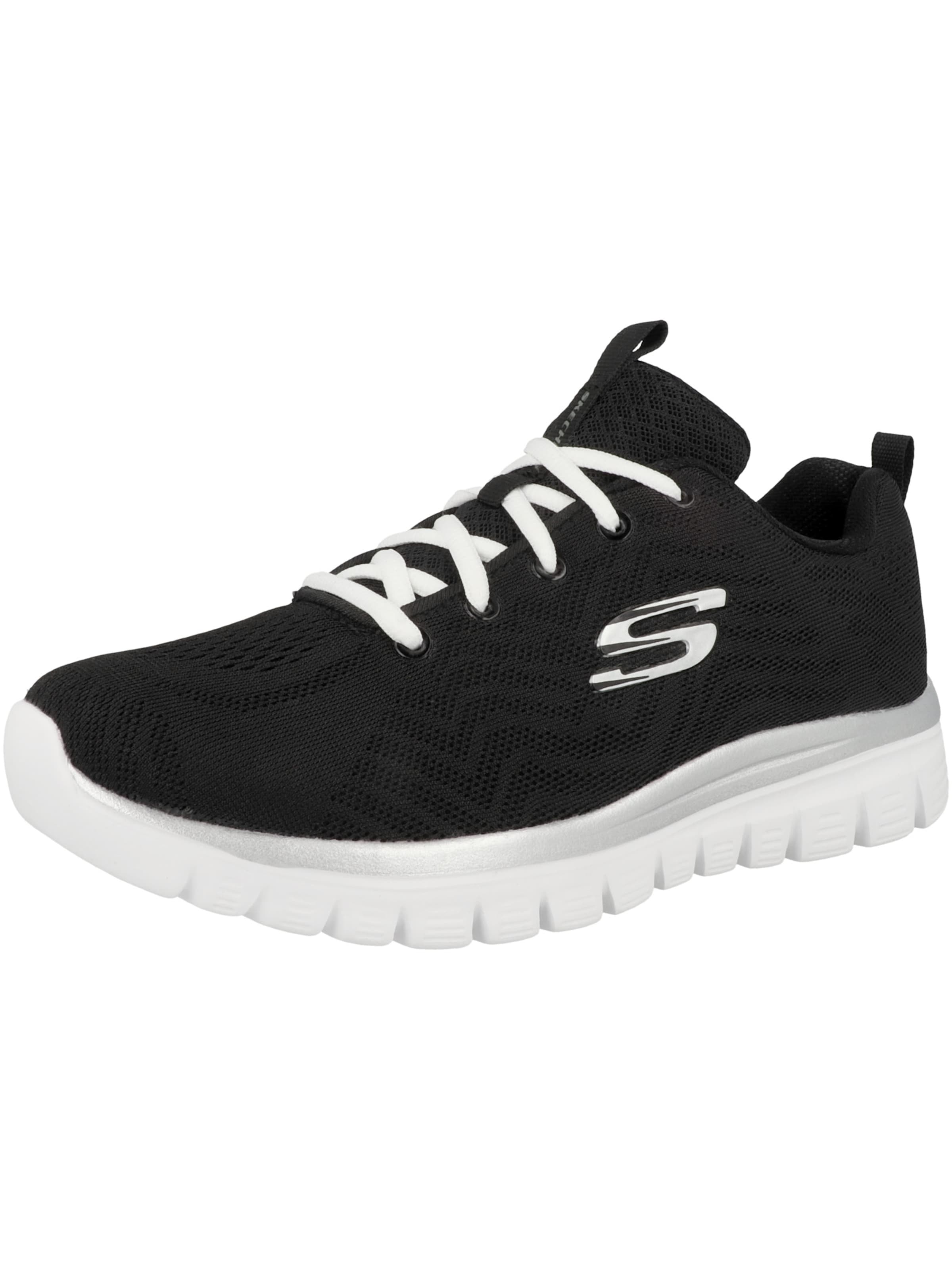 SKECHERS Sneakers in Black: front