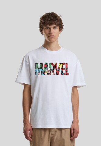 Merchcode Shirt in Wit: voorkant