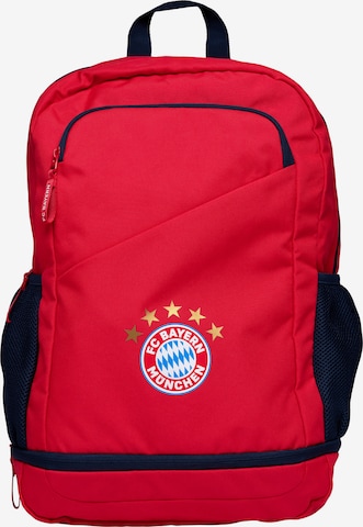 FC BAYERN MÜNCHEN Kinder Schulrucksack 'FC Bayern München' in Rot: predná strana