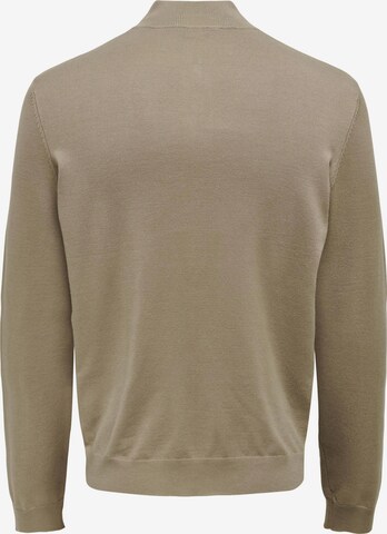 Only & Sons Sweater 'Wyler' in Grey