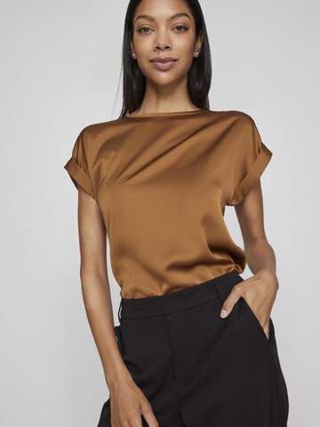 VILA Blouse in Bruin