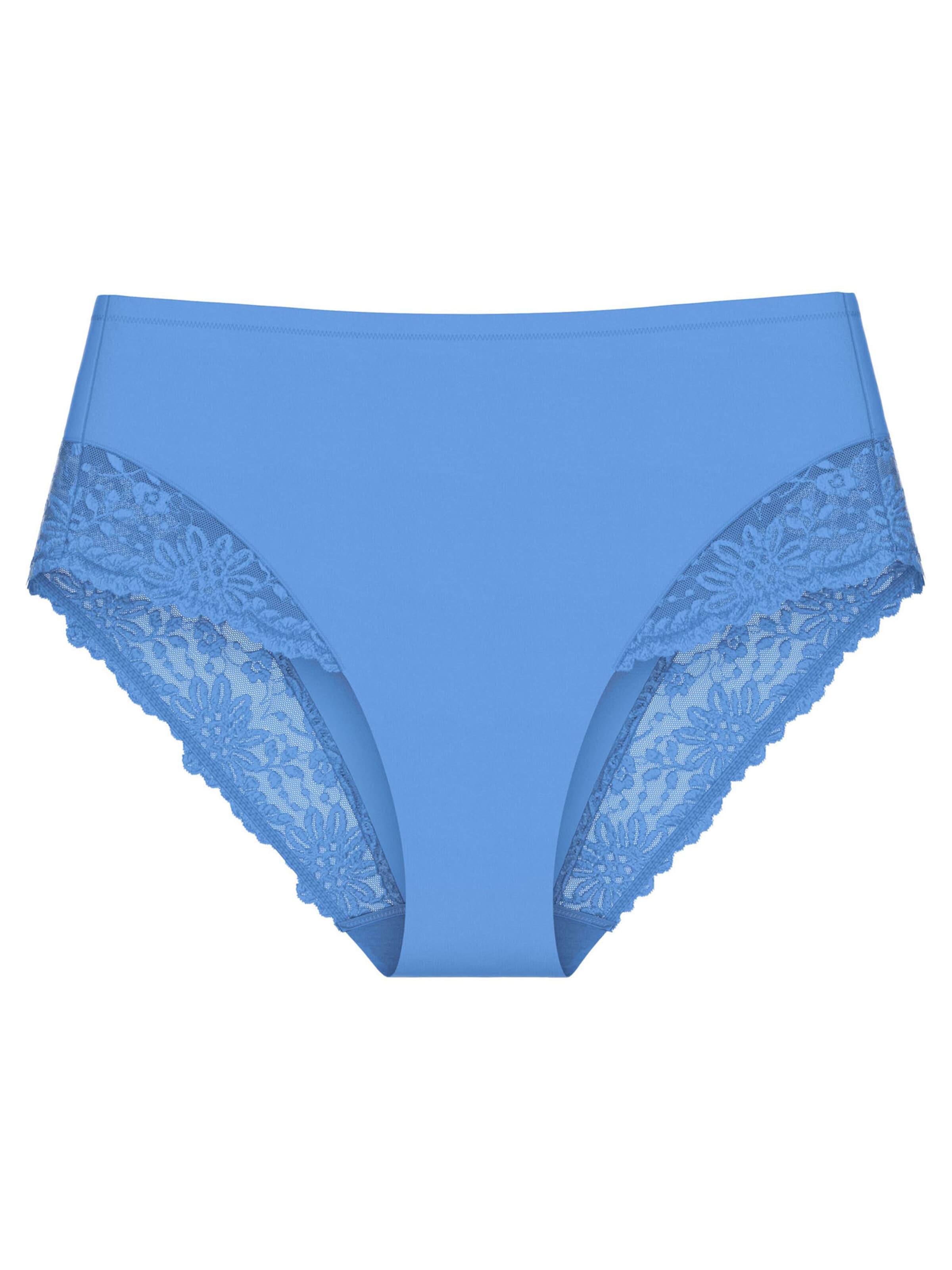 TRIUMPH Slip ' Red Label Ladyform Soft ' in Blauw: voorkant