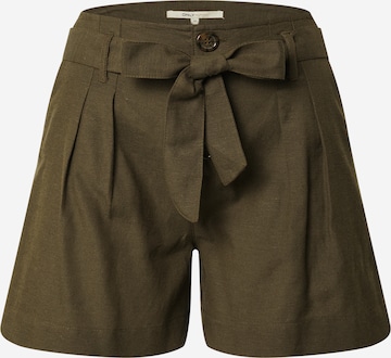 ONLY Pleat-front trousers 'Viva' in Green: front