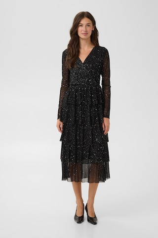 CULTURE Kleid 'Francesca' in Schwarz: Vorderseite