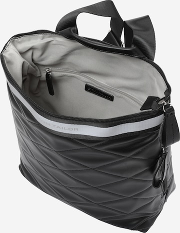 TOM TAILOR Backpack 'Mica' in Black