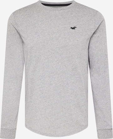 T-Shirt HOLLISTER en gris : devant