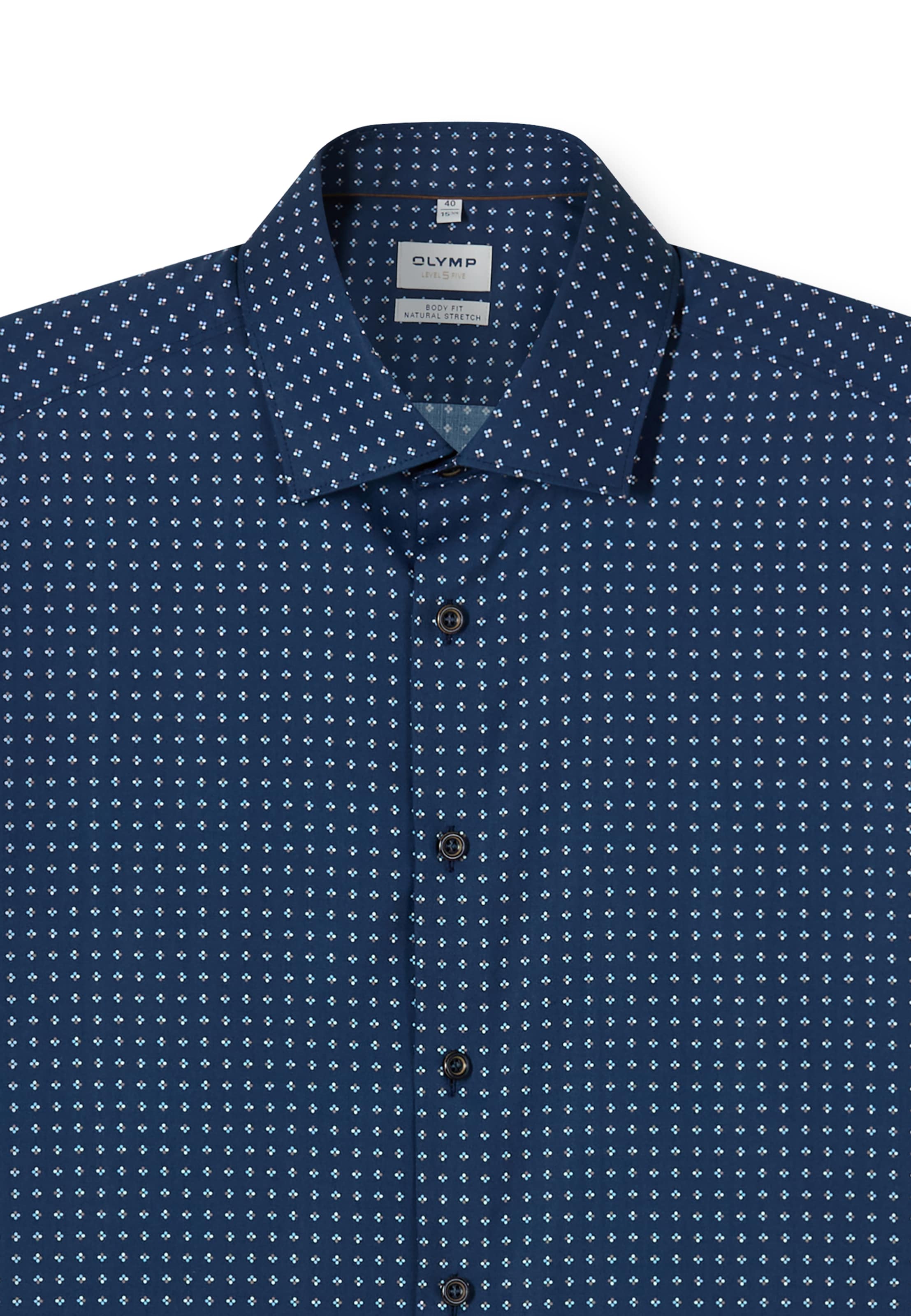 OLYMP Regular Fit Hemd in Blau