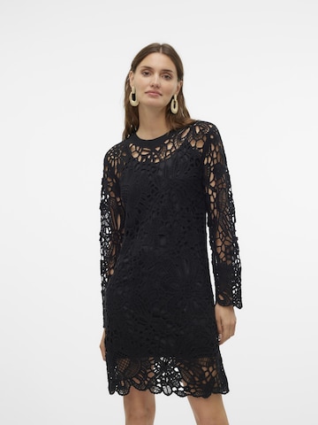 VERO MODA - Vestido 'Gloss' en negro: frente