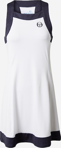 Robe de sport Sergio Tacchini en blanc : devant